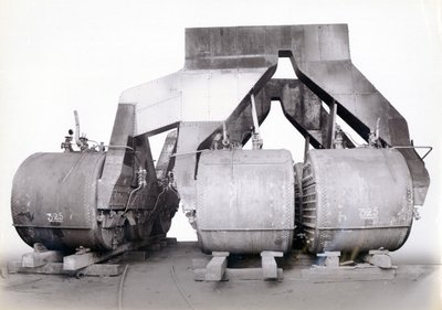 Yard No. 647, Baikal. Boilers and Funnel Uptakes for the Ice-Breaking Train Ferry Steamer Baikal by English Photographer
